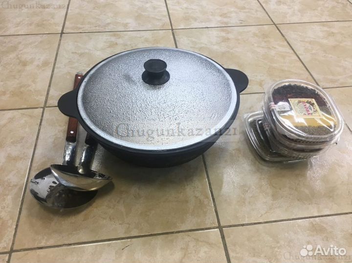 Казан чугунный