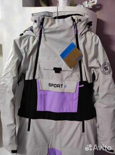 Комбинезон женский сноубордический горнолыжный