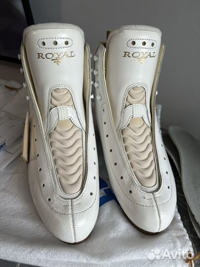 Коньки (ботинки ) Risport royal super lady white