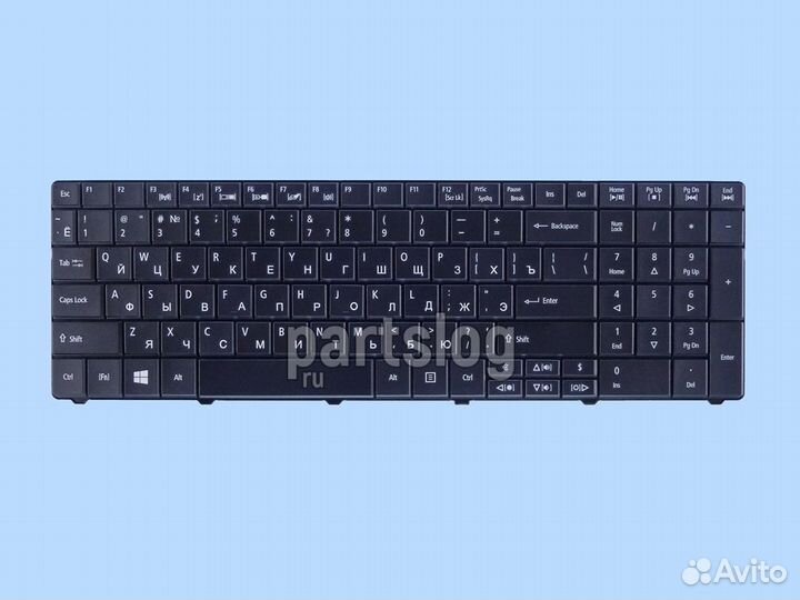 Клавиатура для Acer E1-521 E1-531 E1-571 Черная ор