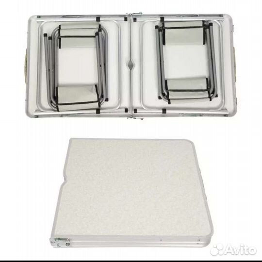 Раскладной стол + 4 стула, туристический набор