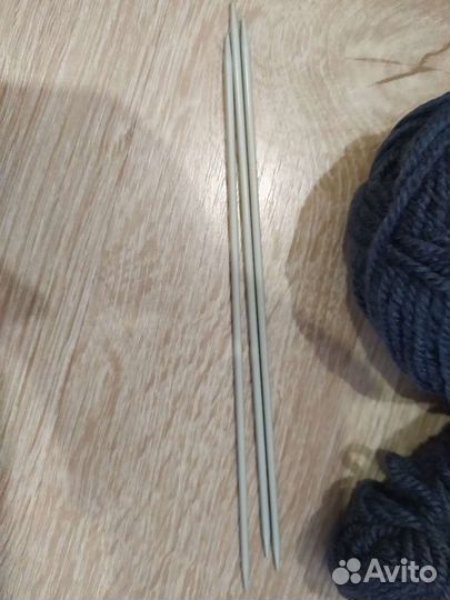 Пряжа и спицы