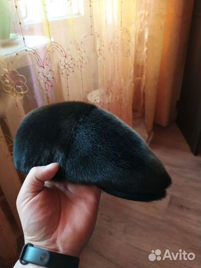 Меховая мужская кепка