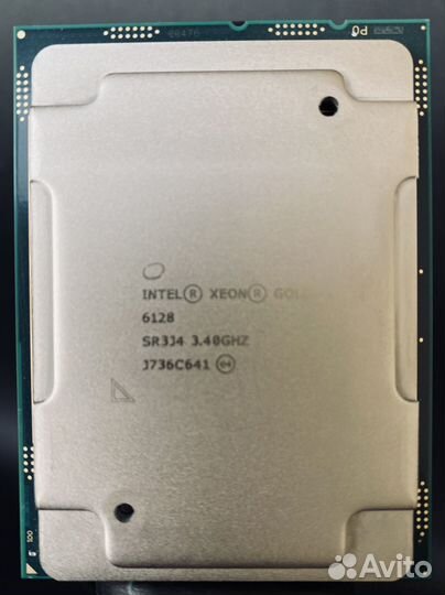 Процессор Intel 6128 6 core 3.4 / 3.7 Ghz SR3J4