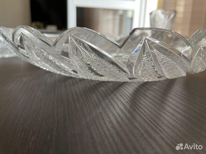 Хрусталь Вазы, салатники