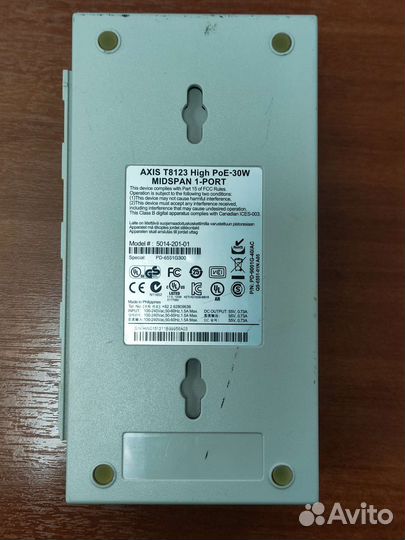 High PoE инжектор Axis T8123