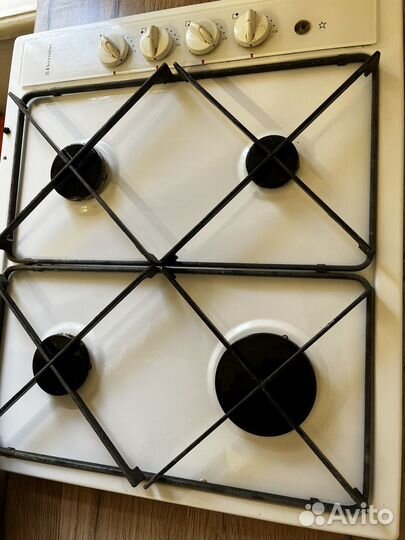 Газовая варочная панель electrolux 4 комф. б/у