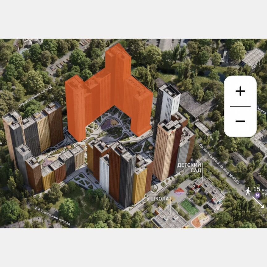 1-к. квартира, 41,2 м², 23/27 эт.