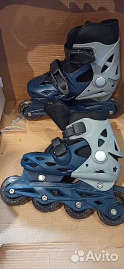 Роликовые коньки детские раздвижные