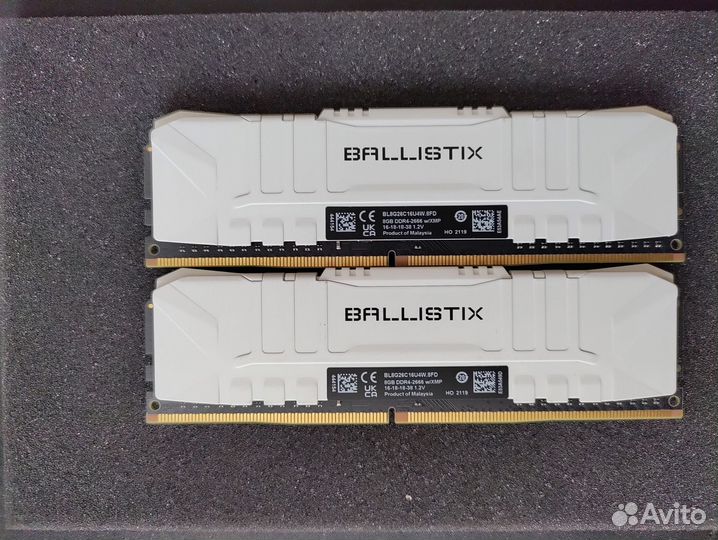 Оперативная память Crucial Ballistix 16 гб