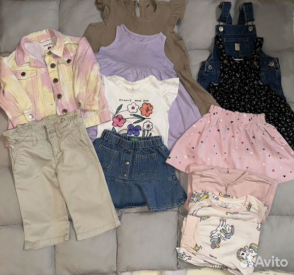 Пакет вещей весна-лето на девочку 92-98