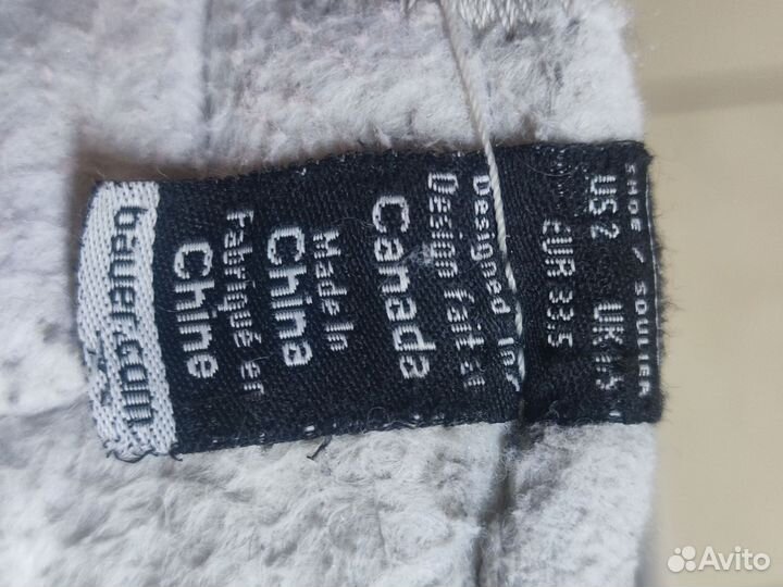 Хоккейные коньки бауэр