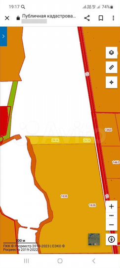 Участок 2,17 га (СНТ, ДНП)