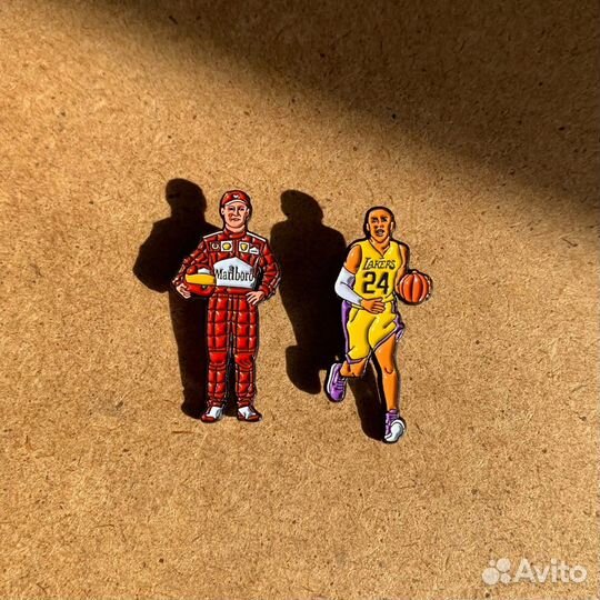 Значок Михаэль Шумахер Значок Коби Брайант