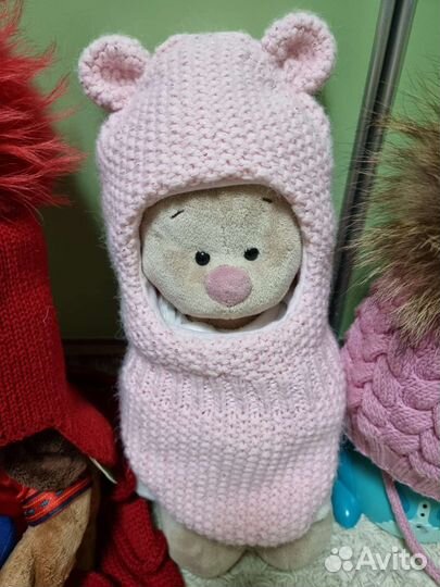 Брендовые шапки с огромными бубенами Joli,Chobi,Mo