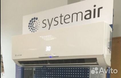 Кондиционер(инвертор) до 35кв Systemair 12+монтаж