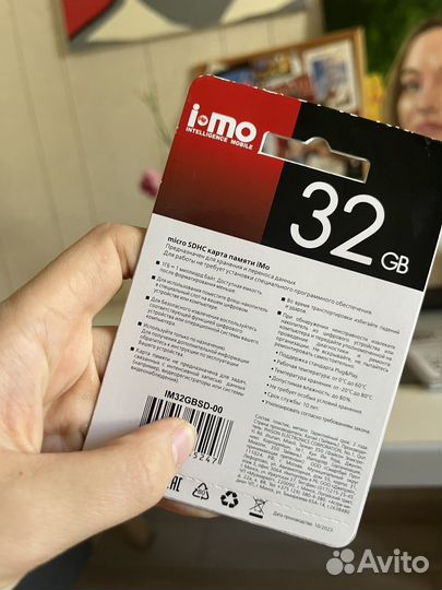 Карта памяти micro sd 32 гб