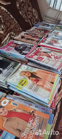 Журналы Бурда 2001-2016