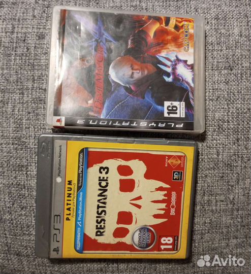 Диски на ps3