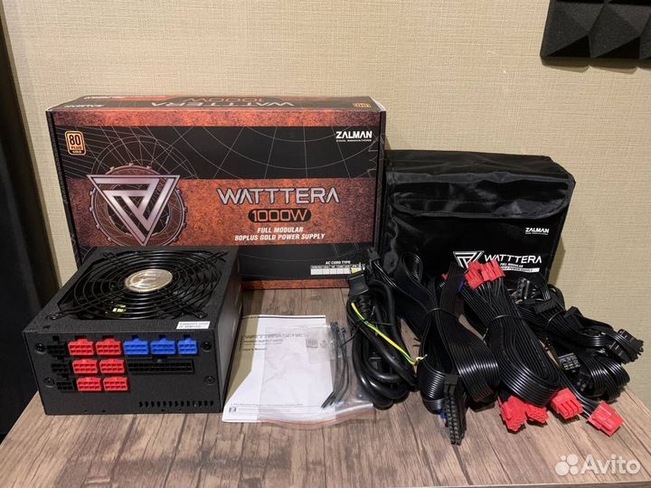 Блок питания Zalman Watttera 1000W (Модульный )