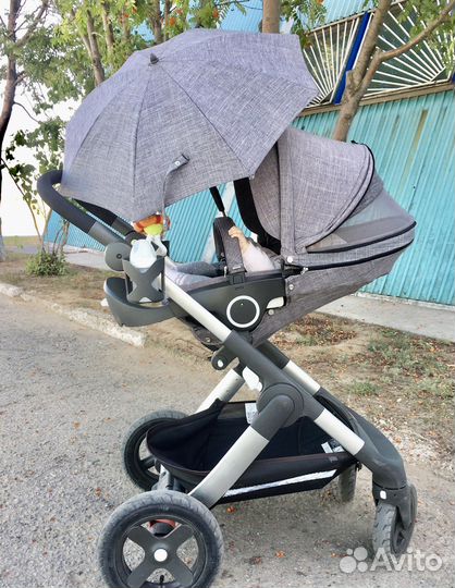 Коляска stokke trailz прогулка