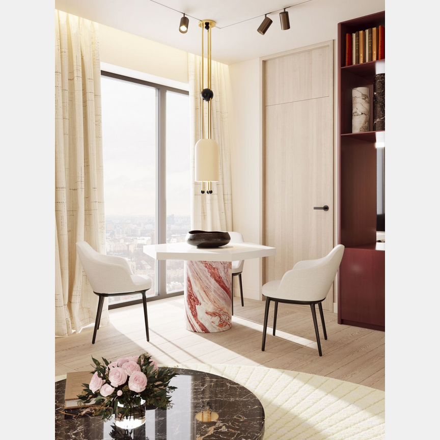 3-к. квартира, 84 м², 26/36 эт.