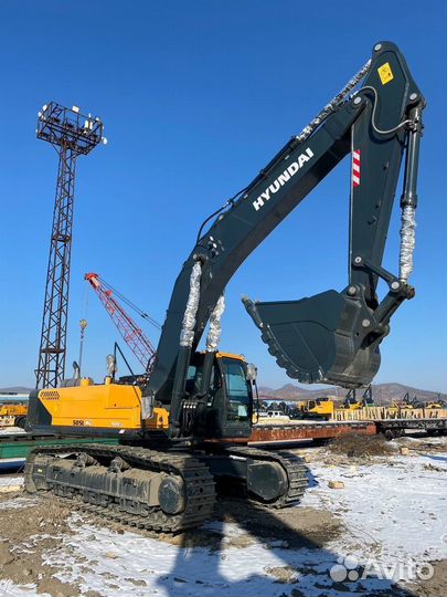 Гусеничный экскаватор Hyundai R505LVS, 2023