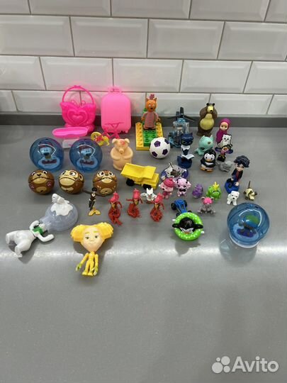 Тгрушки вкусно и точка, киндер, бургеркинг