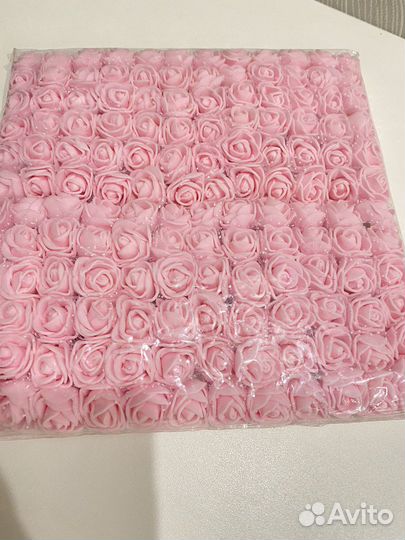 Розы из фоамирана