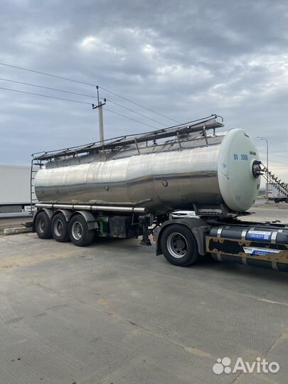 Полуприцеп пищевая цистерна Magyar SR38F2, 2002