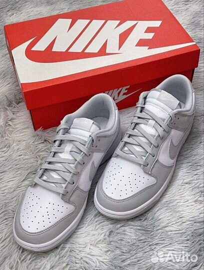 Nike dunk low grey fog