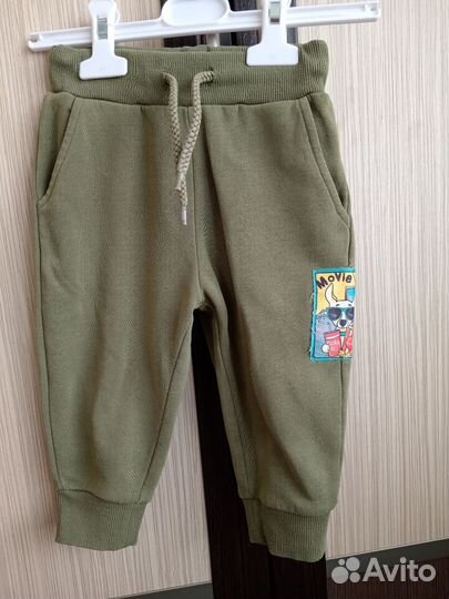 Штаны на флисе 86