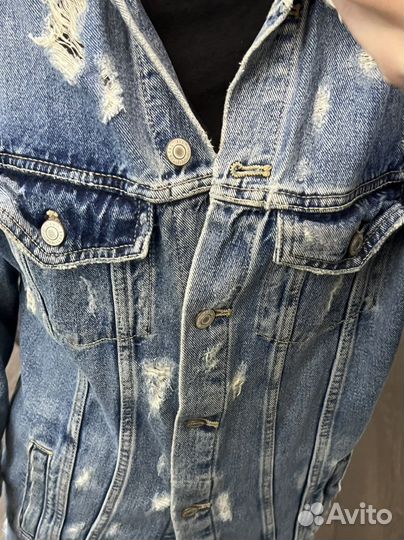 Джинсовая куртка zara