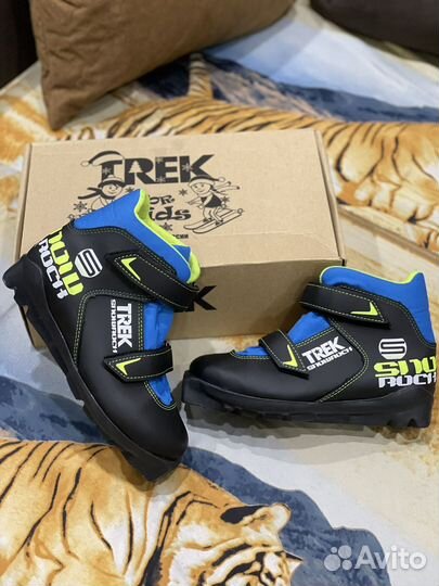 Лыжные ботинки детские 35