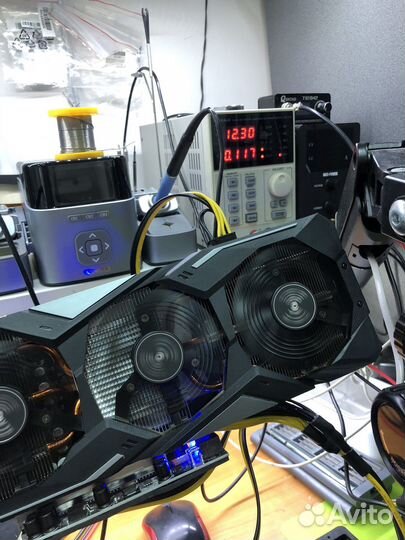 Ремонт видеокарт, замена термопрокладок