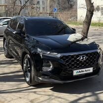 Hyundai Santa Fe 3.5 AT, 2019, 78 832 км, с пробегом, цена 3 390 000 руб., Махачкала