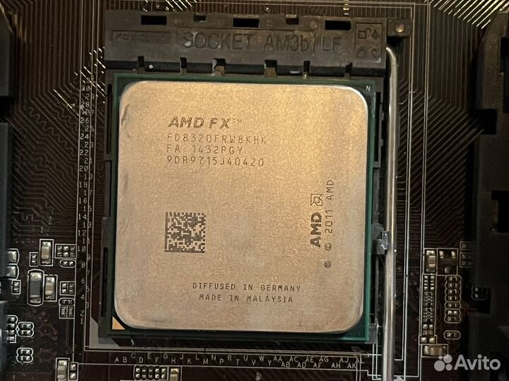 Материнская плата am3 + fx8320e + 12gb