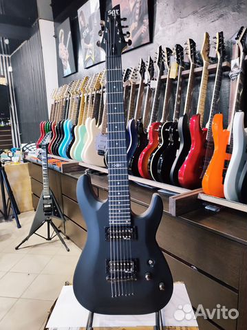 Электрогитара Schecter SGR C-7, 7 струн, черная