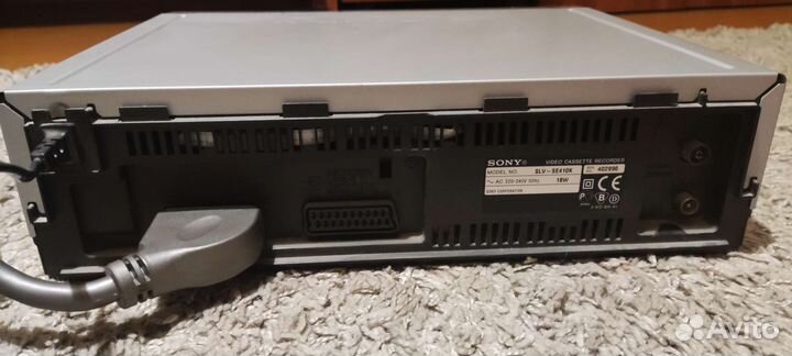 Видеомагнитофон sony slv-se410k