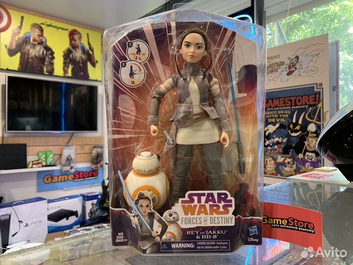 Фигурка Рэй и BB-8 Hasbro Оригинал