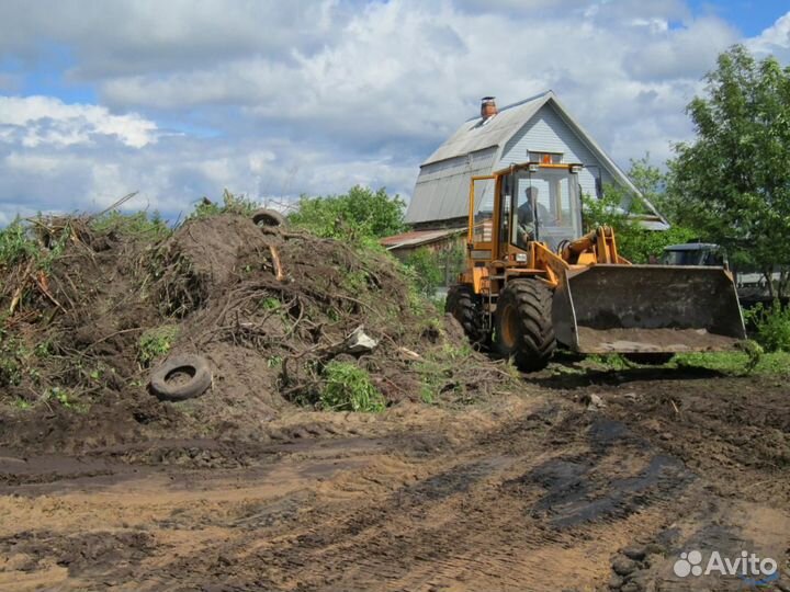 Расчистка участка