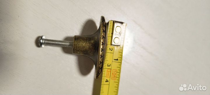 Мебельные ручки бронза, новые, 9 шт