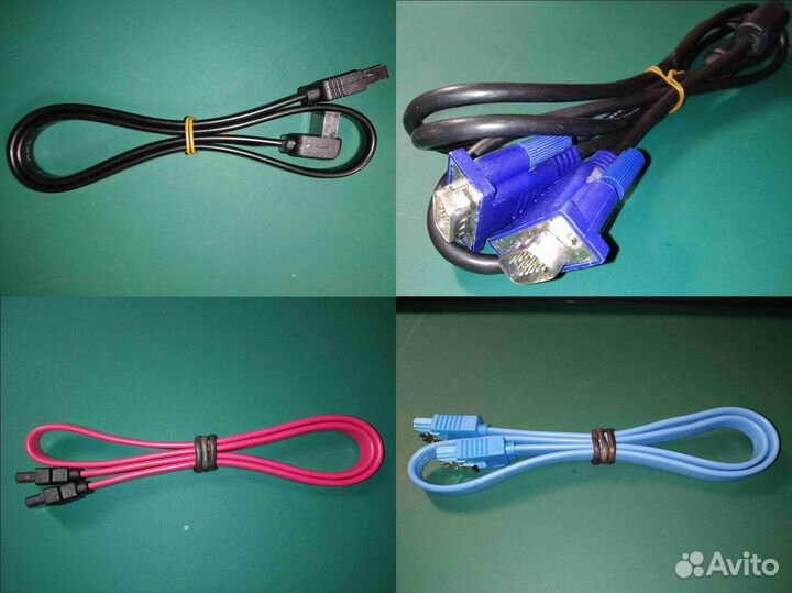 Кабели hdmi, DP, USB, sata, RS-232(COM)