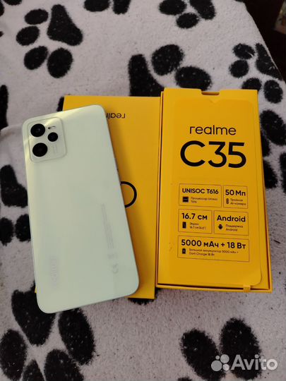 realme C35, 4/128 ГБ