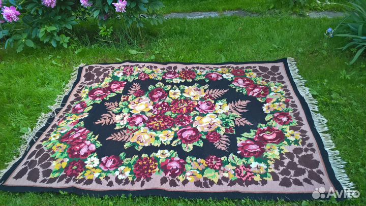 Ковер шерсть, ручная работа, призер ВДНХ