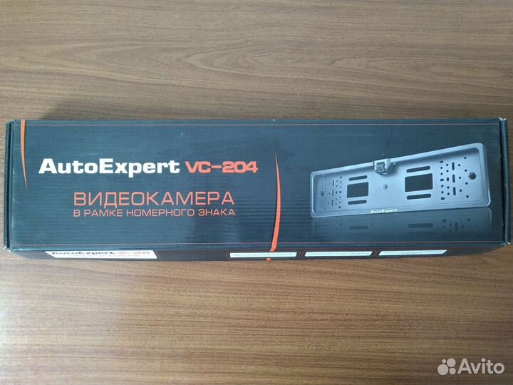 Видеокамера в рамке номерного знака