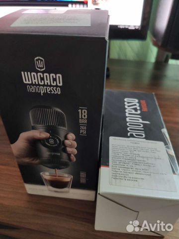 Кофемашина Wacaco Nanopresso и набор Baristakid