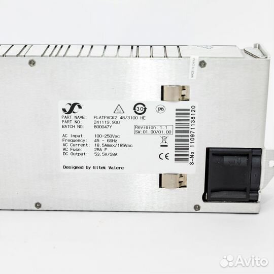 Модуль питания выпрямителя eltek Flatpack2 48/3100