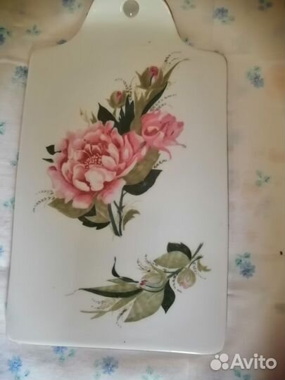 Доска разделочная керамическая, кувшин для напитка