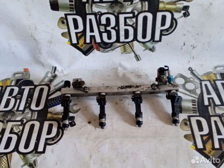 Топливная рампа с форсунками Opel Astra h z14xer